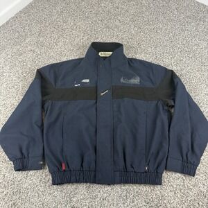 Workrite FR Jacket Mens Large Navy Nomex IIIA Flame Resistant Safety Workwear